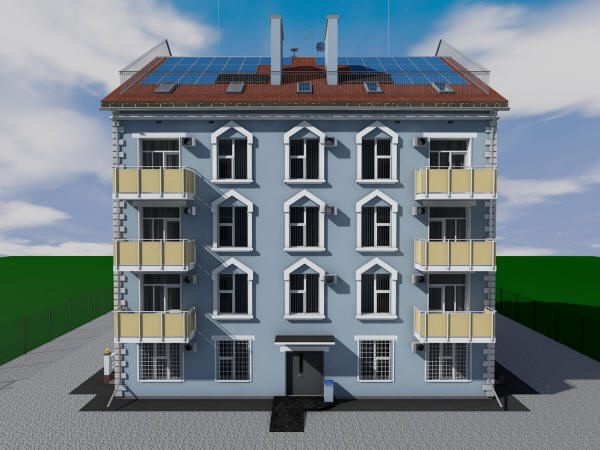 Готовый проект сейсмостойкого четырехэтажного дома на 16 квартир