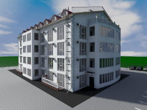 Проект сейсмостойкого одноподъездного пятиэтажного дома на 36 квартир