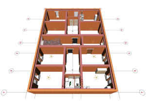 План третьего этажа дома