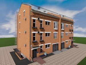 Проект таунхауса