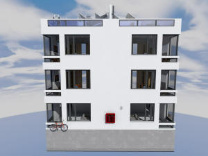 3D вид квадрохауса