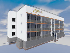 Вариант 3 дизайна гостиницы