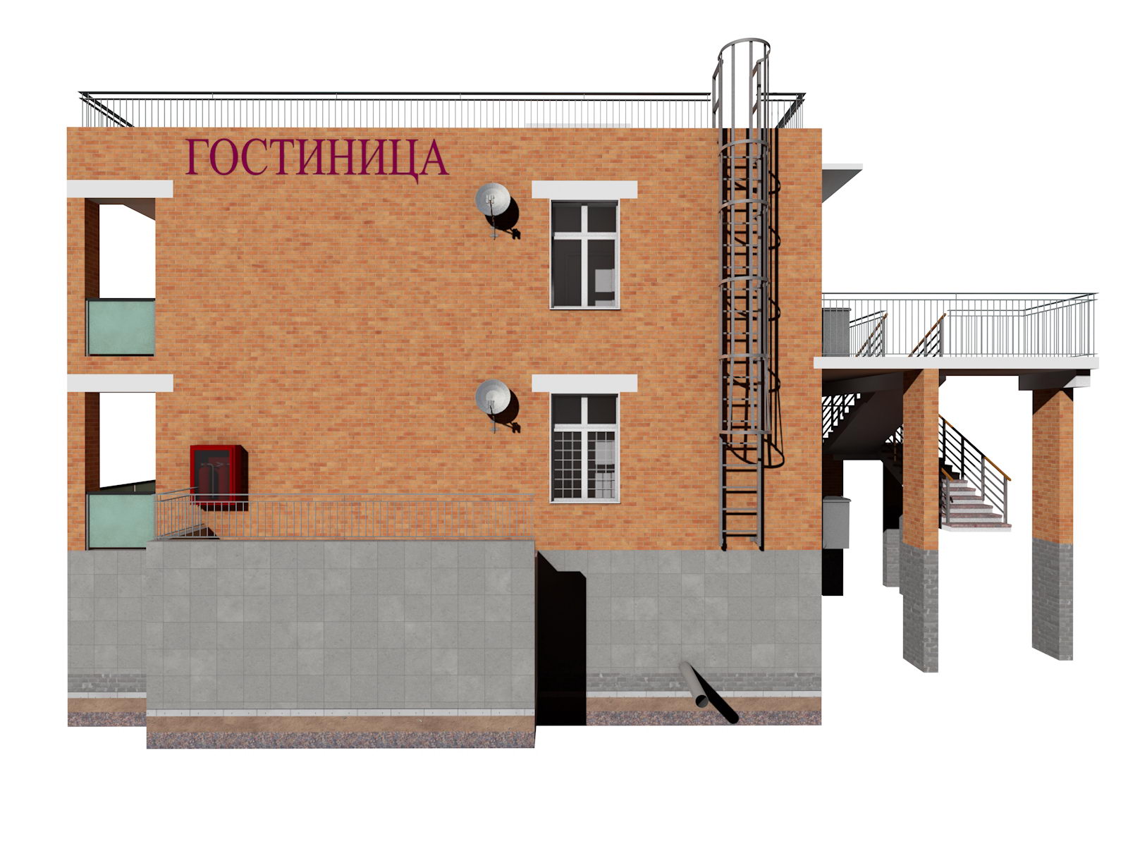 Гостиница на 20 номеров