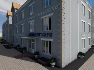 Фасадный декор гостиницы