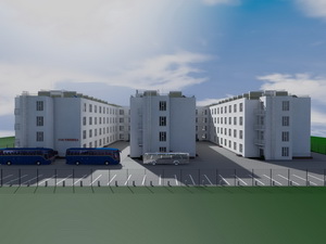 Готовый проект четырехэтажной сейсмостойкой гостиницы