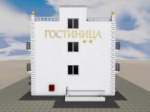 Готовый проект трехэтажной гостиницы на 22 номера
