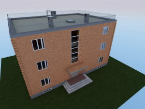 3D вид дома