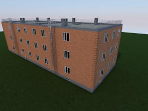3D вид дома