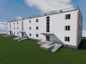 3D вид дома