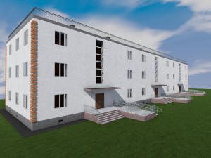 3D вид дома