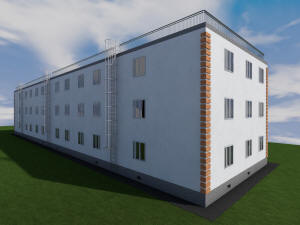 3D вид дома