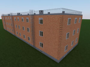 3D вид дома