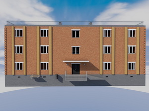 3D вид дома