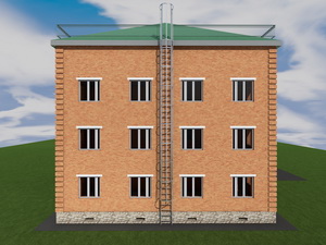 3D вид дома
