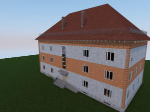 3D вид дома