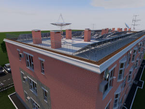 3D общий вид дома
