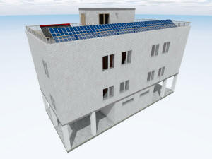 3D вид дома