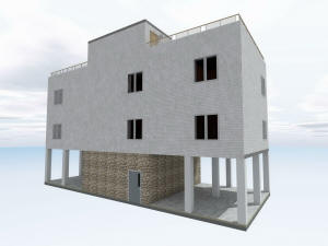 3D вид дома